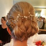 Wedding Hair Terri Pinned to Perfection Wedding Hairdressing Bridal Hair Ilfracombe North Devon Tunnels Beaches Watersmeet Hotel Sandy Cove Ash Burton Saunton Sands Ocean Kave Woolacombe Bay Westcott Barton Barnstaple Hotel