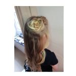 Wedding Hair Terri Pinned to Perfection Wedding Hairdressing Bridal Hair Ilfracombe North Devon Tunnels Beaches Watersmeet Hotel Sandy Cove Ash Burton Saunton Sands Ocean Kave Woolacombe Bay Westcott Barton Barnstaple Hotel